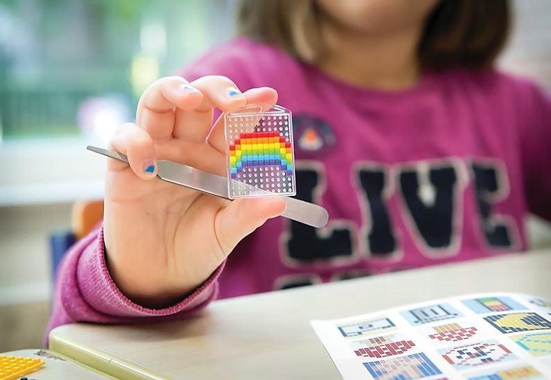 leg de mooiste kleurrijke patronen en vrolijk jouw wereld op met pixel hobby shop visual oo1