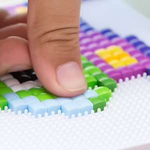 pixel xl pixels leggen op het pixelbord van Pixel Hobby Shop